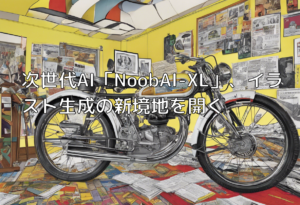 次世代AI「NoobAI-XL」、イラスト生成の新境地を開く