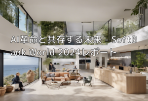 AI革命と共存する未来 – SoftBank World 2024レポート