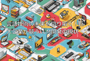 言語技術の未来を切り拓く！巨大企業が競うLLM開発の現状