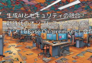 生成AIとセキュリティの融合！新時代のオンプレミスソリューション「GBase On-premises」登場