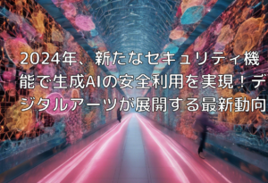 2024年、新たなセキュリティ機能で生成AIの安全利用を実現！デジタルアーツが展開する最新動向