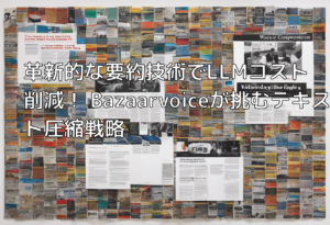 革新的な要約技術でLLMコスト削減！ Bazaarvoiceが挑むテキスト圧縮戦略