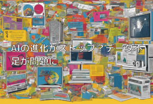 AIの進化がストップ？データ不足が問題に