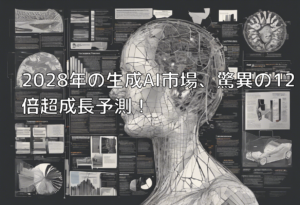 2028年の生成AI市場、驚異の12倍超成長予測！