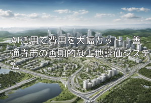 AI活用で費用を大幅カット！善通寺市の画期的な土地評価システム