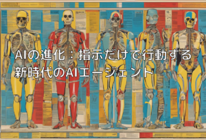 AIの進化：指示だけで行動する新時代のAIエージェント