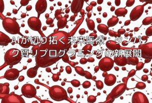 AIが切り拓く未来医療：タンパク質リプログラミングの新展開