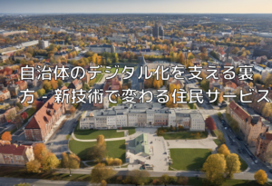 自治体のデジタル化を支える裏方 – 新技術で変わる住民サービス