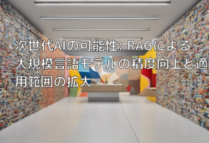 次世代AIの可能性: RAGによる大規模言語モデルの精度向上と適用範囲の拡大