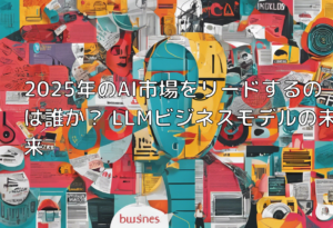 2025年のAI市場をリードするのは誰か？ LLMビジネスモデルの未来