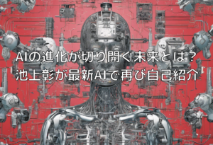 AIの進化が切り開く未来とは？池上彰が最新AIで再び自己紹介