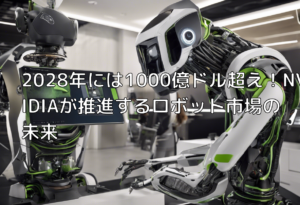 2028年には1000億ドル超え！NVIDIAが推進するロボット市場の未来