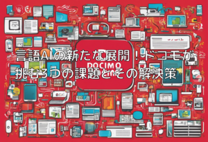 言語AIの新たな展開！ドコモが挑む3つの課題とその解決策