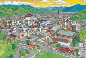 長野県が推進するAI: 効率的な行政作業の未来