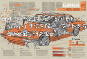 AIの防壁を超える「Bad Likert Judge」手法を解説！安全性を左右する最新研究報告