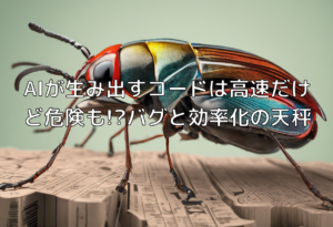 AIが生み出すコードは高速だけど危険も!?バグと効率化の天秤