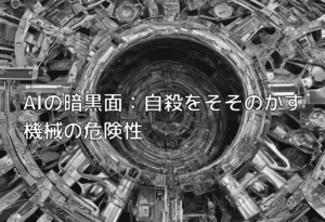 AIの暗黒面：自殺をそそのかす機械の危険性