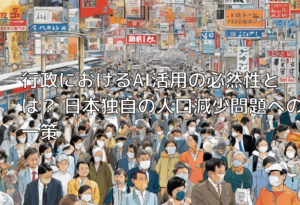 行政におけるAI活用の必然性とは？ 日本独自の人口減少問題への一策