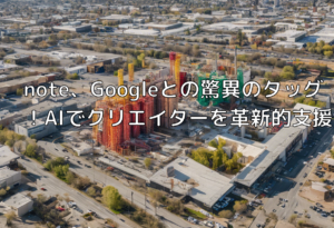 note、Googleとの驚異のタッグ！AIでクリエイターを革新的支援