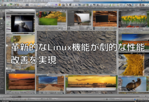 革新的なLinux機能が劇的な性能改善を実現