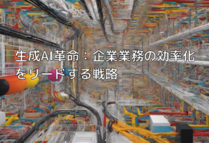 生成AI革命：企業業務の効率化をリードする戦略