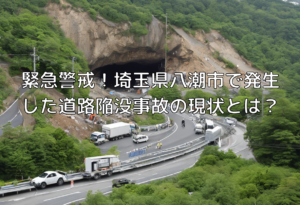 緊急警戒！埼玉県八潮市で発生した道路陥没事故の現状とは？