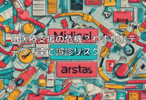 AI医療支援の危機？わずかなデータ汚染で誤診リスク