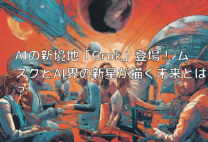 AIの新境地「Grok」登場！ ムスクとAI界の新星が描く未来とは？