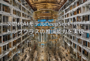 次世代AIモデルDeepSeek-R1、トップクラスの推論能力を実現