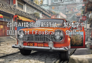 台湾AI技術の新時代、繁体字中国語LLM「FoxBrain」登場！