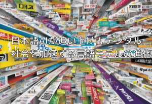 日本語AIが追い上げ！デジタル社会を加速する言語モデルの進化