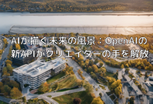 AIが描く未来の風景：OpenAIの新APIがクリエイターの手を解放