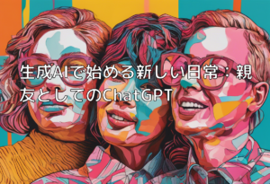 生成AIで始める新しい日常：親友としてのChatGPT