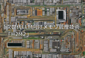 次世代LLM向けメモリ管理技術「H2M2」