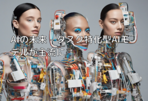 AIの未来 – タスク特化型AIモデルが主流に