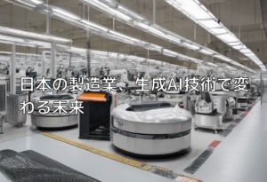 日本の製造業、生成AI技術で変わる未来