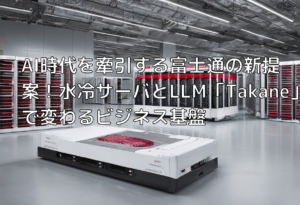 AI時代を牽引する富士通の新提案！水冷サーバとLLM「Takane」で変わるビジネス基盤