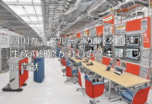 四国ガスグループがDXを加速！ 生成AI研修が社員のスキルアップに貢献