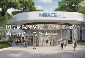 国立病院機構に待った！誘致計画中止のカラクリ