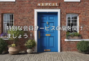 特別な会員サービスの扉を開けましょう！