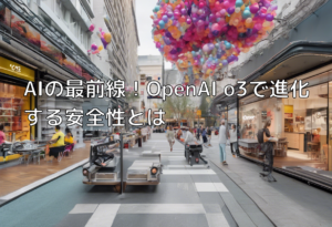 AIの最前線！OpenAI o3で進化する安全性とは