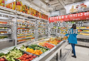 AIで日々の食生活に革命を！電通と日立が挑む食品ロス削減