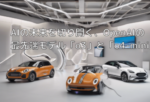 AIの未来を切り開く、OpenAIの最先端モデル「o3」と「o4-mini」