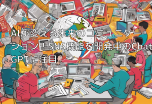 AIが変える未来のコミュニケーション！SNS機能を開発中のChat GPTに注目