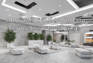 AIの最前線を学ぶ！ 「AI Engineering Summit」開催決定