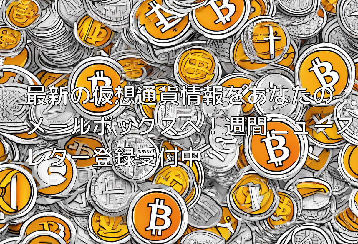 最新の仮想通貨情報をあなたのメールボックスへ!週間ニュースレター登録受付中