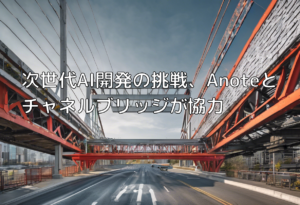 次世代AI開発の挑戦、Anoteとチャネルブリッジが協力