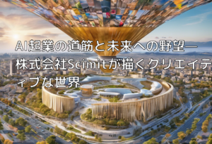AI起業の道筋と未来への野望—株式会社Scimitが描くクリエイティブな世界