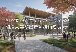 AIで変わるキャンパスライフ！駒澤大学が最新AI技術を導入