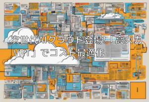 次世代AIクラウド登場!「高火力 VRT」でコスト最適化